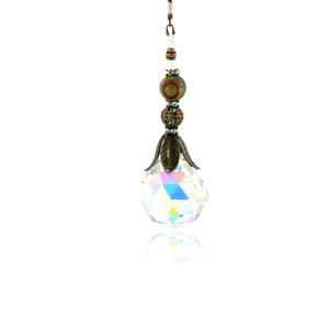 Radiant Boho Window Sun Catcher - 30mm AB Prism Crystal Hanging - Garden Accent - Artisanal Gift by 2 Dirty Birds Boutique