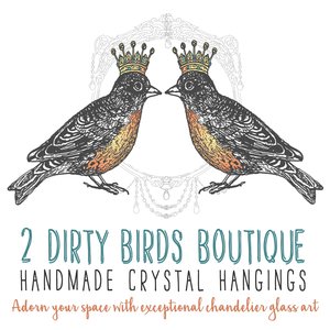Exquisite Rhodocrosite Gemstone, Sun Catcher, Crystal Prism Rainbow Maker,  Brighten Your Window or Garden, Handmade Gift by 2 Dirty Birds