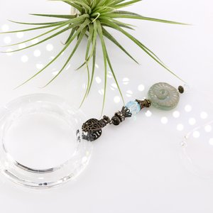 Translucent Nautilus Crystal Window Hanging, LG 50mm, Crystal, Crystal Sun Catcher, Home Decor, Garden Decor, Gift, 2 Dirty Birds Boutique