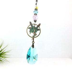 Fairy Sun Catcher: Asfour Crystal, Czech & Austrian Crystal Beads