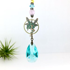 Fairy Sun Catcher: Asfour Crystal, Czech & Austrian Crystal Beads
