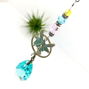 Fairy Sun Catcher: Asfour Crystal, Czech & Austrian Crystal Beads