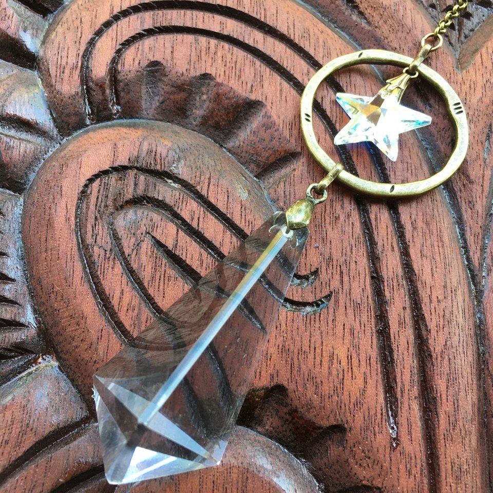 Sun Catcher, Vintage Rare French Crystal, Swarov. Star, Elegant, Crystal Hanging, Window Hanging, Home, Garden, Gift, 2 Dirty Birds Boutique